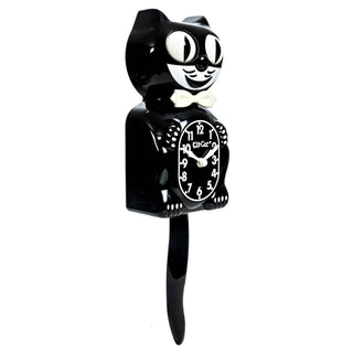 Classic Black Glow Kit-Cat Klock sparkle-castle