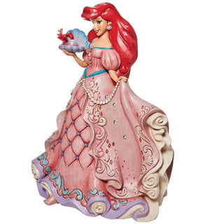 Jim Shore Disney Traditions: Ariel Deluxe 2nd in Series Figurine sparkle-castle