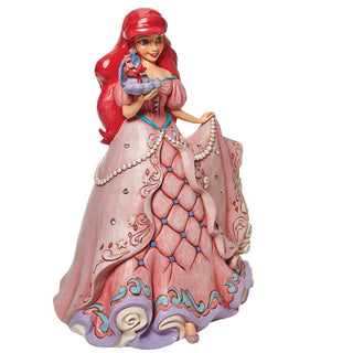 Jim Shore Disney Traditions: Ariel Deluxe 2nd in Series Figurine sparkle-castle