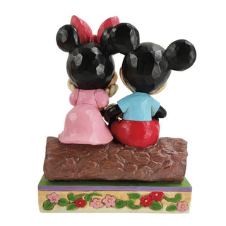 Jim Shore Disney Traditions: Mickey & Minnie By Campfire Figurine sparkle-castle