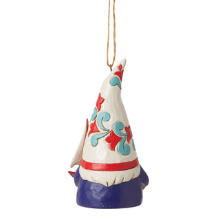 Jim Shore Heartwood Creek: Coastal Gnome With Boat Hanging Ornament sparkle-castle