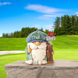 Jim Shore Heartwood Creek: Golf Gnome Figurine sparkle-castle