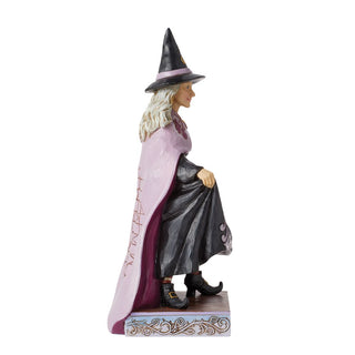 Jim Shore Heartwood Creek: Witch With Pumpkins In Skirt Figurine sparkle-castle
