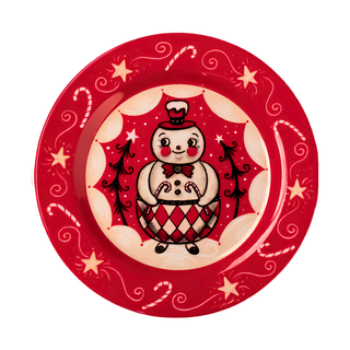 Johanna Parker by Bethany Lowe: Holiday Double Cane Conrad Plates