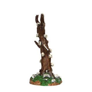 Lemax Spooky Town Halloween Village Accessory: Skeleton Tree sparkle-castle