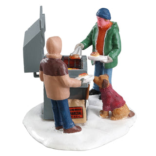 Lemax Vail Village Accessory: Grillin' & Chillin' sparkle-castle