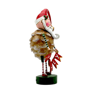 Lori Mitchell Christmas Collection: Jolly Jingle Santa Figurine sparkle-castle
