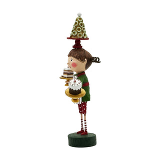 Lori Mitchell Christmas Collection: Patty Cake Christmas Figurine sparkle-castle