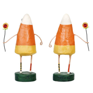 Lori Mitchell Halloween Collection: Corny & Candie Figurines, Set of 2 sparkle-castle