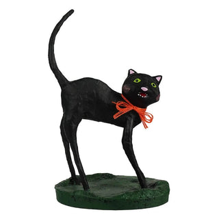 Lori Mitchell Halloween Collection: Kitty Boo Figurine sparkle-castle