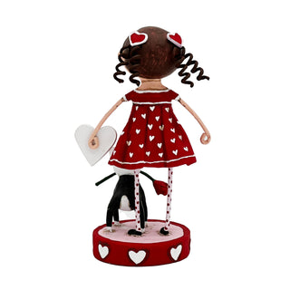 Lori Mitchell Valentine's Day Collection: Mila Loves Milo Figurine sparkle-castle