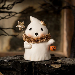 Michelle Allen by Bethany Lowe Halloween: Princess Boo Ghost Figurine sparkle-castle