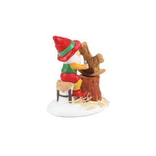 Department 56 North Pole Series Accessory: Ready For Paint sparkle-castle