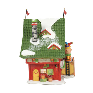 Department 56 North Pole Series: Jacques Jack In The Box Shop sparkle-castle