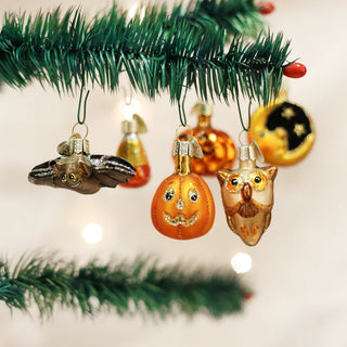Old World Christmas: Assorted Mini Halloween Hanging Ornaments, Set of 12 sparkle-castle