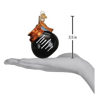 Old World Christmas: Coffee Pot Hanging Ornament sparkle-castle