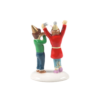 Department 56 Original Snow Village Accessory: We Made It Until Midnight sparkle-castle