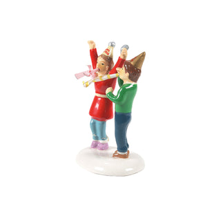 Department 56 Original Snow Village Accessory: We Made It Until Midnight sparkle-castle