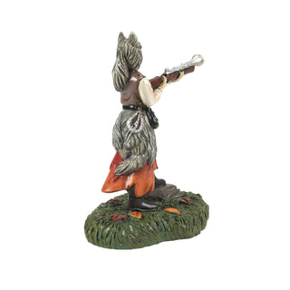 Department 56 Snow Village Halloween Accessory: Werewolf Hunter, 25th Anniversary sparkle-castle