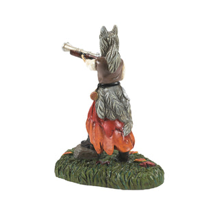 Department 56 Snow Village Halloween Accessory: Werewolf Hunter, 25th Anniversary sparkle-castle