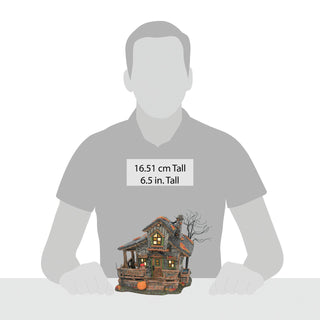 Department 56 Snow Village Halloween: Ichabod Crane's House sparkle-castle