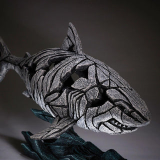 Edge Sculpture: Shark sparkle-castle