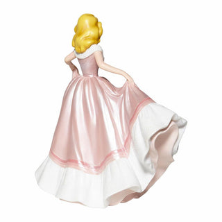 Couture de Force: Cinderella Pink Dress Figurine sparkle-castle