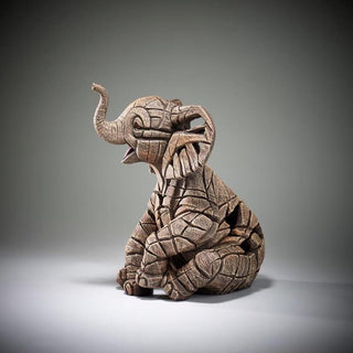 Edge Sculpture: Elephant Calf sparkle-castle