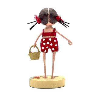 Lori Mitchell Summer Fun Collection: Shelly Sells Seashells Figurine sparkle-castle