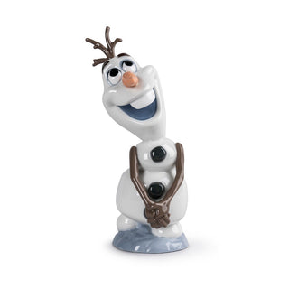 Lladró Disney Animation Collection: Olaf Frozen Figurine sparkle-castle