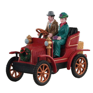 Lemax Caddington Village Accessory: First Car In Town sparkle-castle