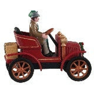 Lemax Caddington Village Accessory: First Car In Town sparkle-castle