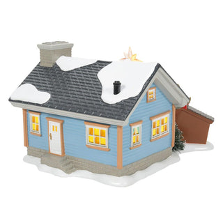 Original Snow Village: Oh Holy Night House sparkle-castle