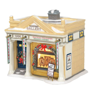 Original Snow Village: Rockwell's Holiday Exhibit sparkle-castle
