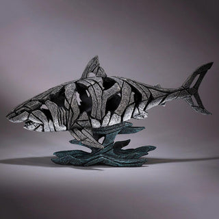 Edge Sculpture: Shark sparkle-castle
