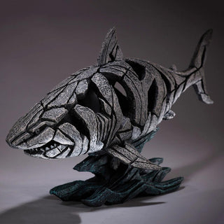 Edge Sculpture: Shark sparkle-castle