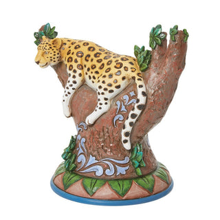 Jim Shore Animal Planet: Amur Leopard Figurine sparkle-castle
