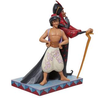 Jim Shore Disney Traditions: Aladdin & Jafar Figurine sparkle-castle