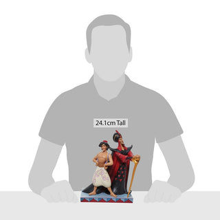 Jim Shore Disney Traditions: Aladdin & Jafar Figurine sparkle-castle