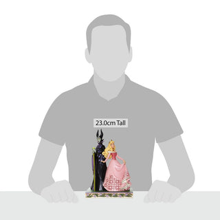 Jim Shore Disney Traditions: Aurora Maleficent Figurine sparkle-castle