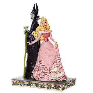 Jim Shore Disney Traditions: Aurora Maleficent Figurine sparkle-castle