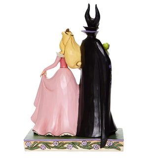 Jim Shore Disney Traditions: Aurora Maleficent Figurine sparkle-castle