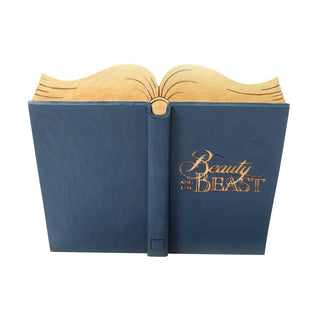 Jim Shore Disney Traditions: Beauty Beast Storybook Figurine sparkle-castle