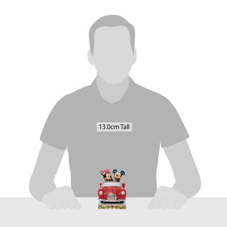 Jim Shore Disney Traditions: Mickey and Minnie in Car Figurine sparkle-castle