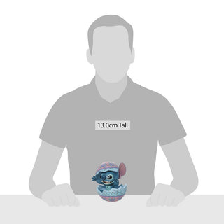 Jim Shore Disney Traditions: Stitch in an Easter Egg Figurine sparkle-castle