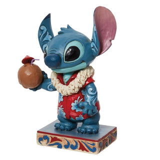Jim Shore Disney Traditions: Stitch Coconut Figurine sparkle-castle