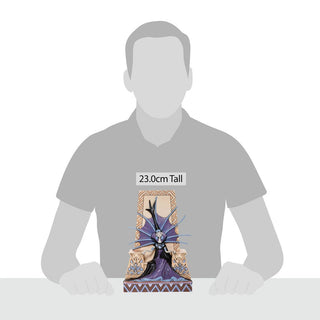 Jim Shore Disney Traditions: Yzma Villain sparkle-castle