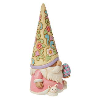 Jim Shore Heartwood Creek: Gnome Wearing Bunny Slippers Figurine sparkle-castle