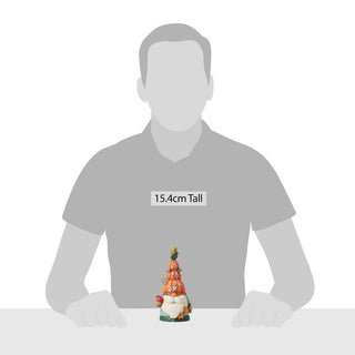 Jim Shore Heartwood Creek: Harvest Pumpkin Hat Gnome Figurine sparkle-castle