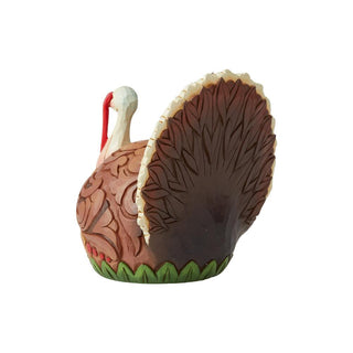 Jim Shore Heartwood Creek: Small Turkey Figurine sparkle-castle